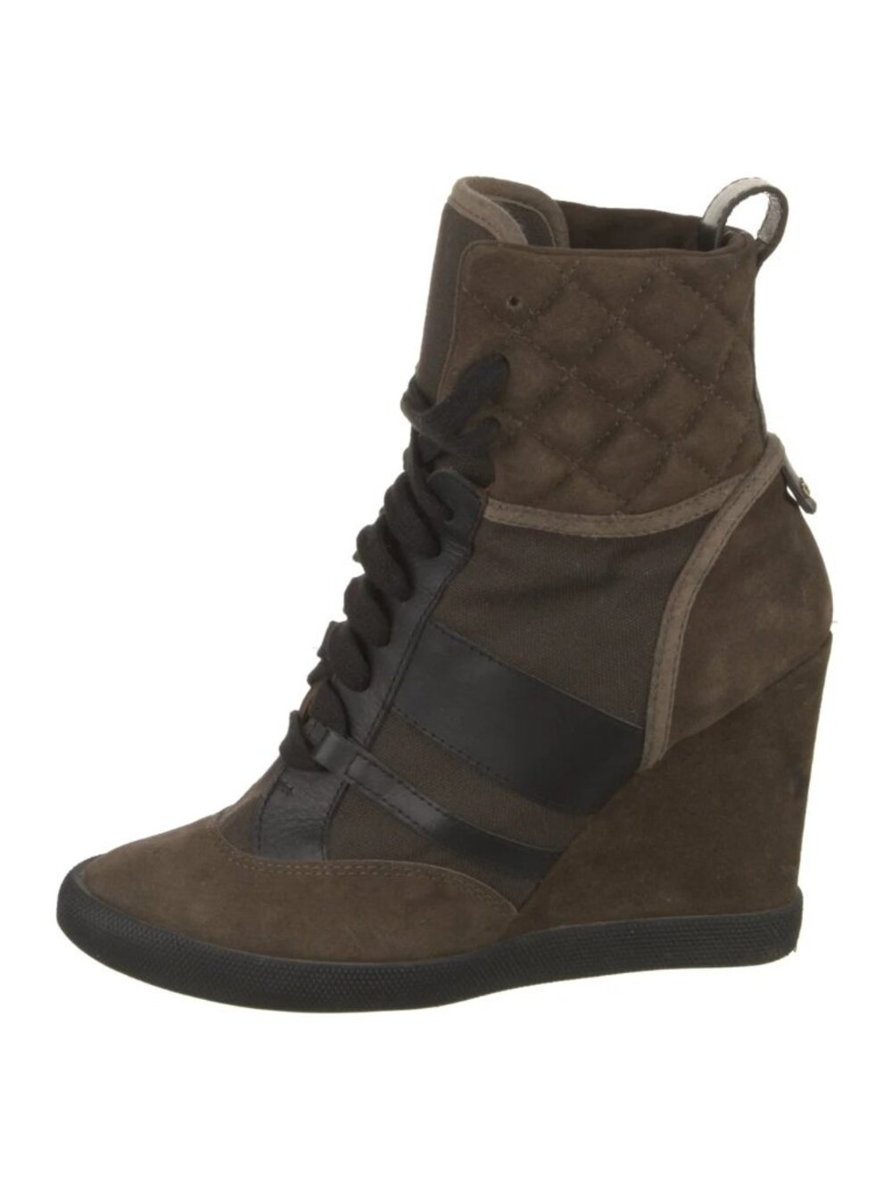 Chloé Suede Lace-Up Boots Size: 9.5 | IT 39.5